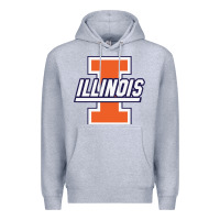 Heather Grey illinois fighting illini Premium Hoodie - linhVisuals