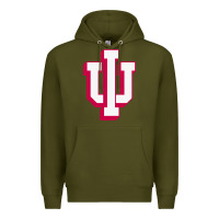 Army Green indiana hoosiers Premium Hoodie - linhVisuals