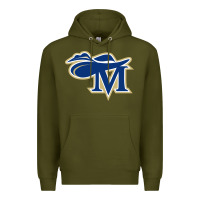 Army Green montreat college cavaliers vectorized Premium Hoodie - linhVisuals