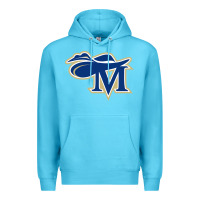 Ocean Blue montreat college cavaliers vectorized Premium Hoodie - linhVisuals