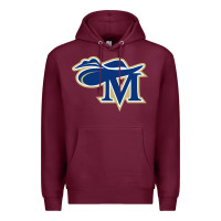 Burgundy montreat college cavaliers vectorized Premium Hoodie - linhVisuals