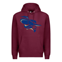Burgundy montreat college cavaliers1 vectorized Premium Hoodie - linhVisuals