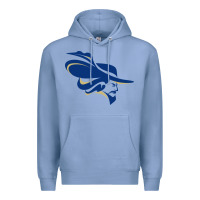 Colony Blue montreat college cavaliers1 vectorized Premium Hoodie - linhVisuals