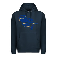 Navy montreat college cavaliers1 vectorized Premium Hoodie - linhVisuals