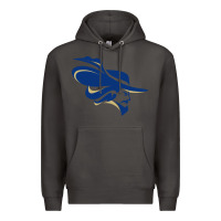 Smoke montreat college cavaliers1 vectorized Premium Hoodie - linhVisuals