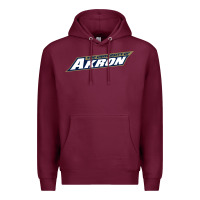 Burgundy akron university Premium Hoodie - linhVisuals