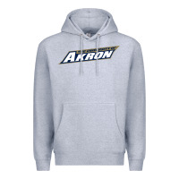 Heather Grey akron university Premium Hoodie - linhVisuals