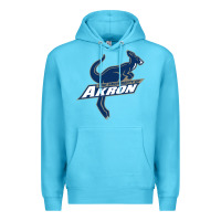 Ocean Blue university of akron Premium Hoodie - linhVisuals