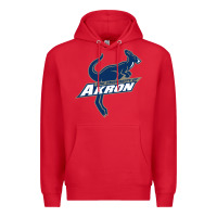 Red university of akron Premium Hoodie - linhVisuals