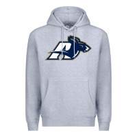 Heather Grey akron university zips Premium Hoodie - linhVisuals