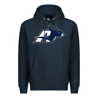Navy akron university zips Premium Hoodie - linhVisuals