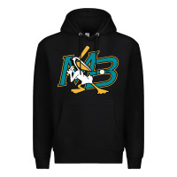 Black the myrtle beach pelicans baseball Premium Hoodie - linhVisuals