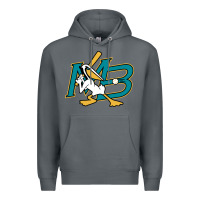 Rock the myrtle beach pelicans baseball Premium Hoodie - linhVisuals