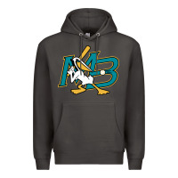 Smoke the myrtle beach pelicans baseball Premium Hoodie - linhVisuals