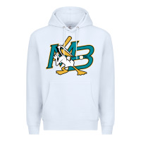 White the myrtle beach pelicans baseball Premium Hoodie - linhVisuals