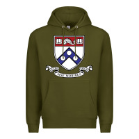 Army Green the pennsylvania quakers Premium Hoodie - linhVisuals