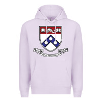 Lilac the pennsylvania quakers Premium Hoodie - linhVisuals