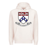 Pale Pink the pennsylvania quakers Premium Hoodie - linhVisuals