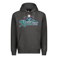 Charcoal Heather the tacoma rainiers Baseball Premium Hoodie - linhVisuals