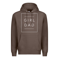 Coffee father of girls tee, proud new girl dad t shirt Premium Hoodie - linhVisuals
