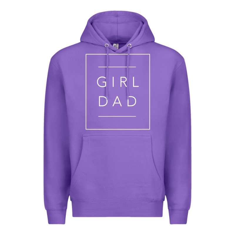 Father Of Girls Tee, Proud New Girl Dad T Shirt Premium Hoodie by linhVisuals | Teevron