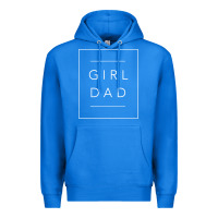 True Royal father of girls tee, proud new girl dad t shirt Premium Hoodie - linhVisuals