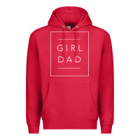 Cardinal father of girls tee, proud new girl dad t shirt Premium Hoodie - linhVisuals
