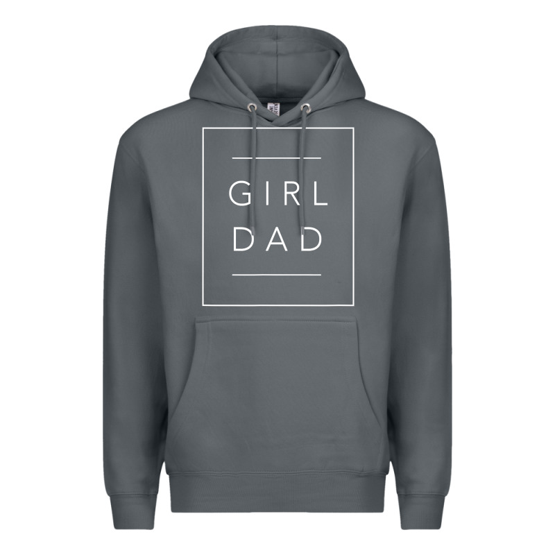 Father Of Girls Tee, Proud New Girl Dad T Shirt Premium Hoodie by linhVisuals | Teevron