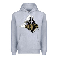 Heather Grey purdue boilermakers Premium Hoodie - linhVisuals