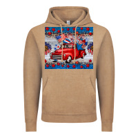 Vintage Coffee american truck 4th of july tumbler Vintage Hoodie - BarkalooDesign