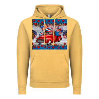 Vintage Mustard american truck 4th of july tumbler Vintage Hoodie - BarkalooDesign