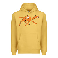 Antique Gold campbell fighting camels Premium Hoodie - linhVisuals