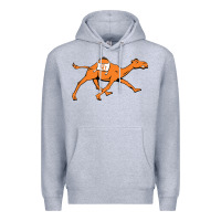 Heather Grey campbell fighting camels Premium Hoodie - linhVisuals