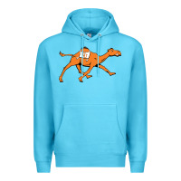 Ocean Blue campbell fighting camels Premium Hoodie - linhVisuals