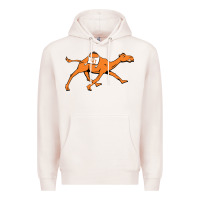 Pale Pink campbell fighting camels Premium Hoodie - linhVisuals