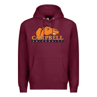 Burgundy campbell fighting camels Premium Hoodie - linhVisuals