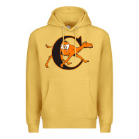Antique Gold campbell fighting camels Premium Hoodie - linhVisuals