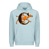 Blue Mist campbell fighting camels Premium Hoodie - linhVisuals