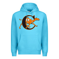 Ocean Blue campbell fighting camels Premium Hoodie - linhVisuals