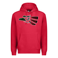 Cardinal hecho en mexico aztec calendar mexican eagle t shirt Premium Hoodie - linhVisuals