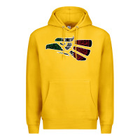 Lemon hecho en mexico aztec calendar mexican eagle t shirt Premium Hoodie - linhVisuals