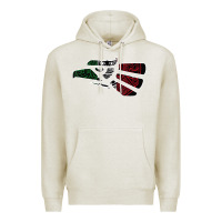 Oatmeal Heather hecho en mexico aztec calendar mexican eagle t shirt Premium Hoodie - linhVisuals