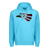 Ocean Blue hecho en mexico aztec calendar mexican eagle t shirt Premium Hoodie - linhVisuals