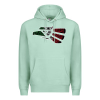 Seafoam hecho en mexico aztec calendar mexican eagle t shirt Premium Hoodie - linhVisuals