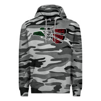 Slate Camo hecho en mexico aztec calendar mexican eagle t shirt Premium Hoodie - linhVisuals