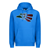 True Royal hecho en mexico aztec calendar mexican eagle t shirt Premium Hoodie - linhVisuals