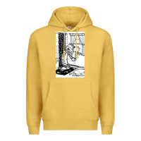 Antique Gold calvin Premium Hoodie - linhVisuals