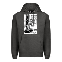 Charcoal Heather calvin Premium Hoodie - linhVisuals