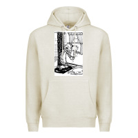 Oatmeal Heather calvin Premium Hoodie - linhVisuals