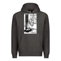 Smoke calvin Premium Hoodie - linhVisuals